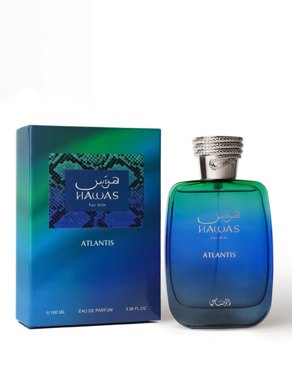 Rasasi Hawas Atlantis for Him EDP 100ml Luxe Arabia Perfumes