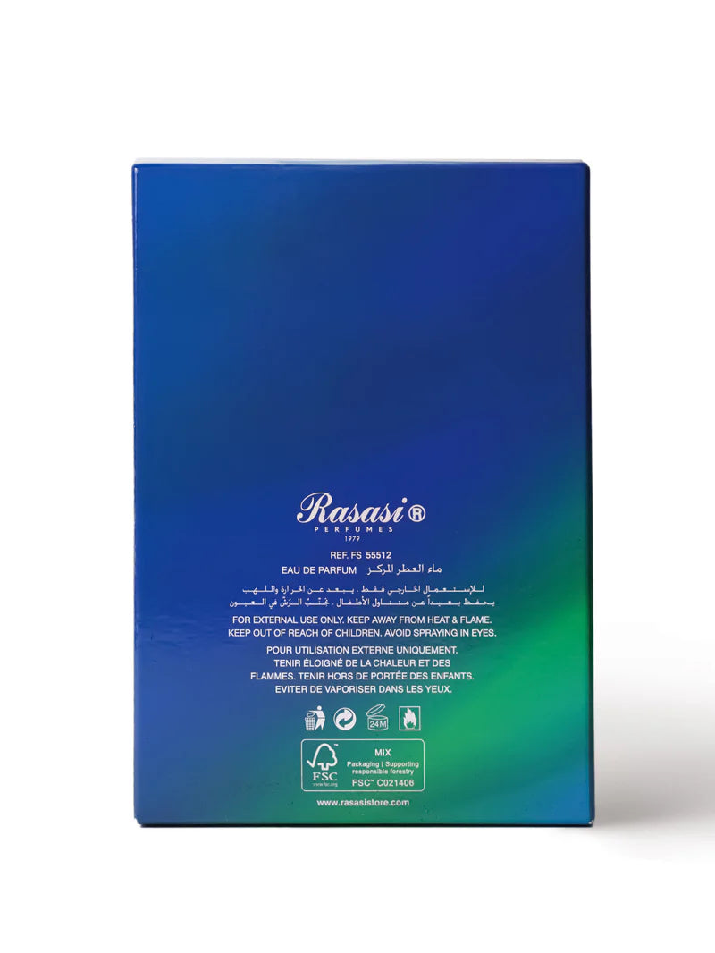 Rasasi Hawas Atlantis for Him EDP 100ml Luxe Arabia Perfumes