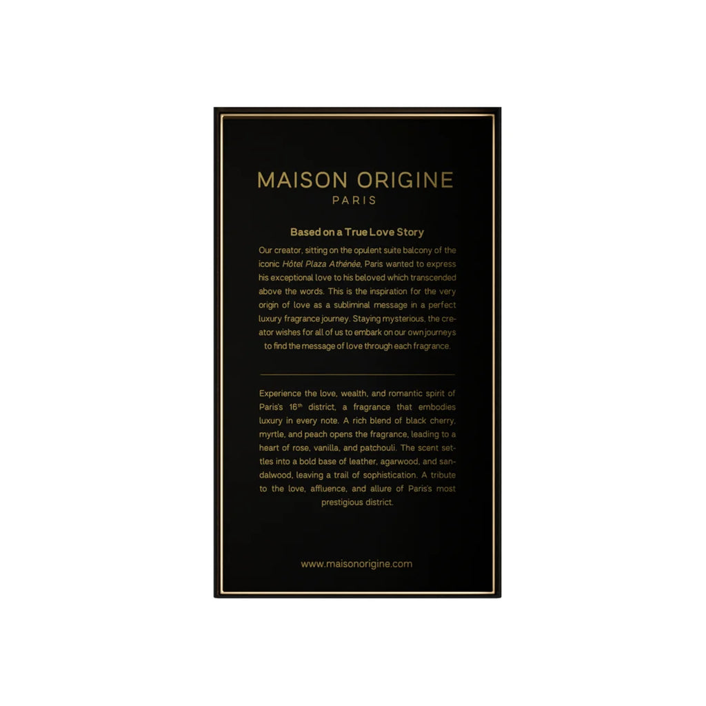 Luxe Arabia -   Maison Origine O16è Extrait De Parfum 100ml - Gold Edition Luxe Arabia Perfumes