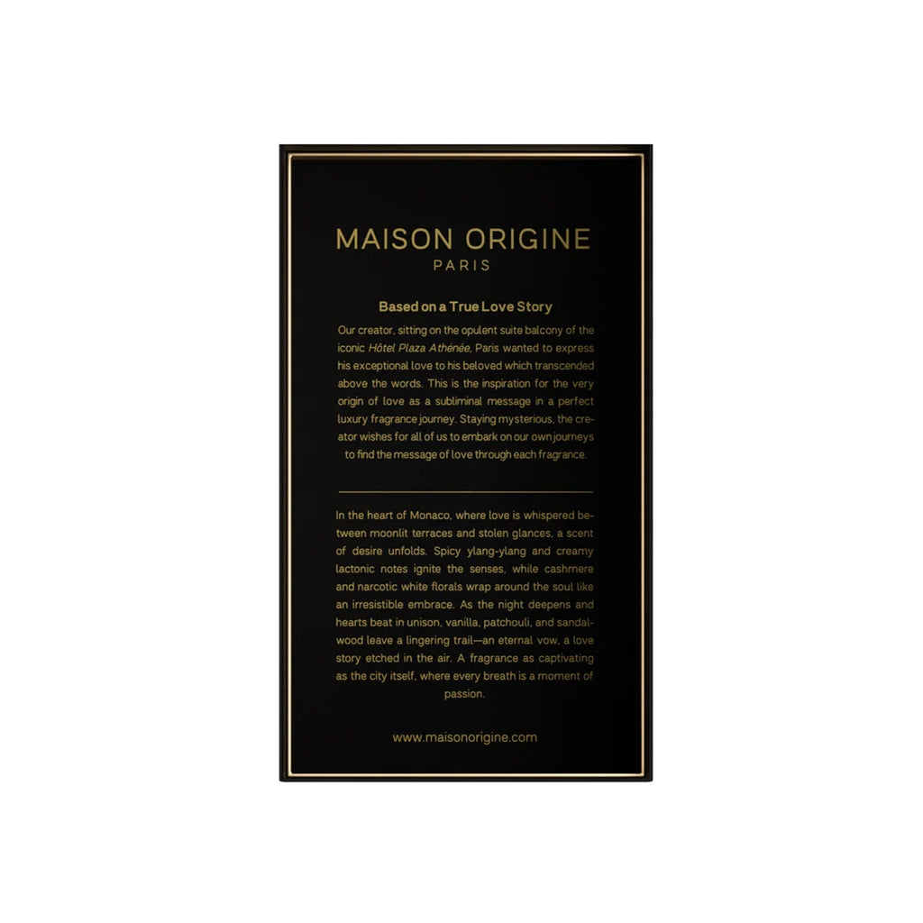 Luxe Arabia - Maison Origine Monaco Extrait De Parfum 100ml - Gold Edition Luxe Arabia Perfumes